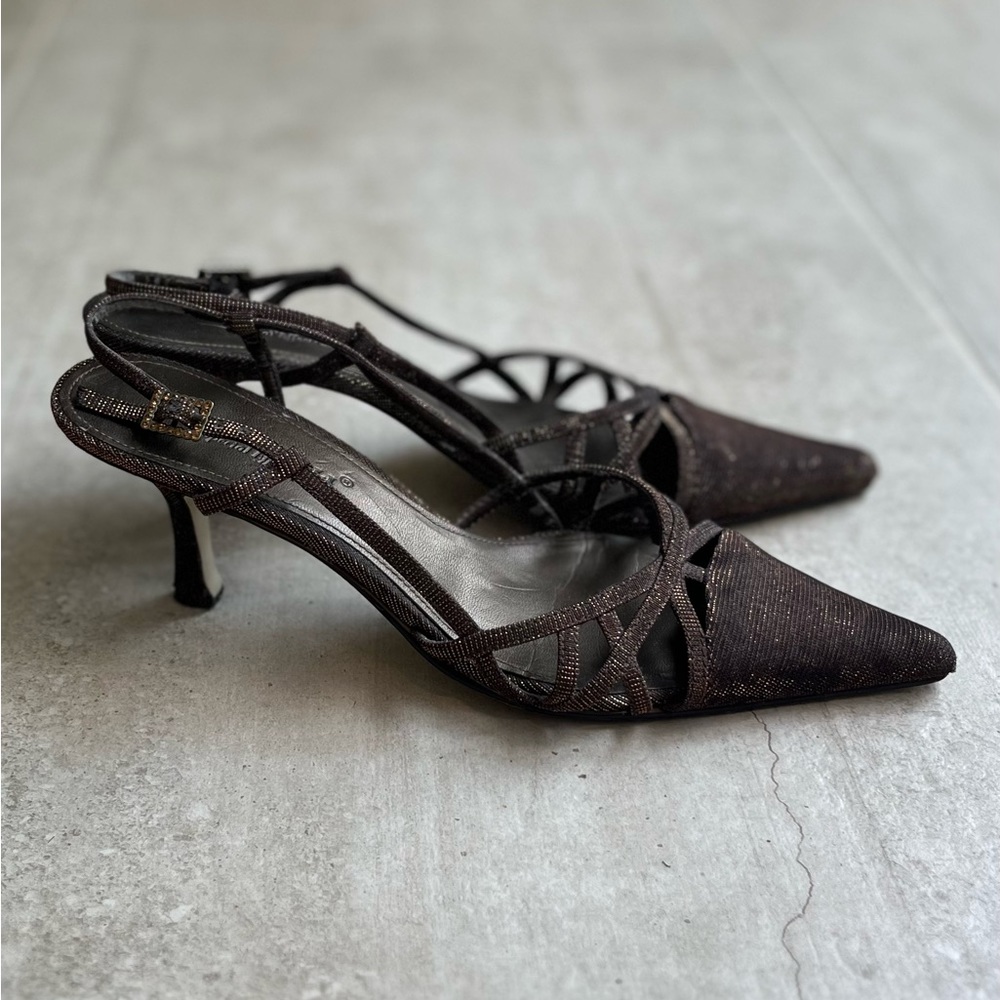 A Marinelli Special Effects sparkly heels